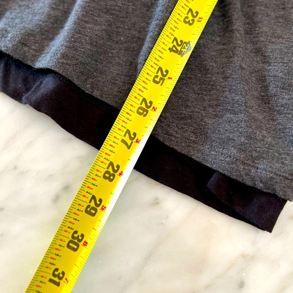 Vince Men's Pima Cotton Double Layer Baseball Crew Tee - Picture 9 of 9